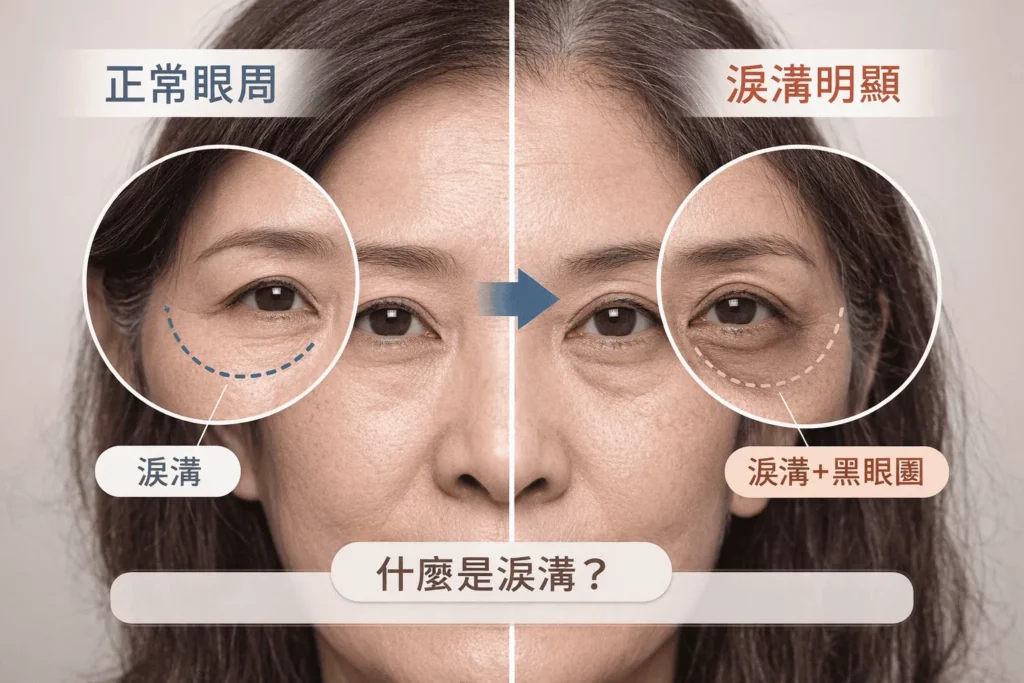 什麼是淚溝？為什麼會讓人看起來顯老又疲憊？